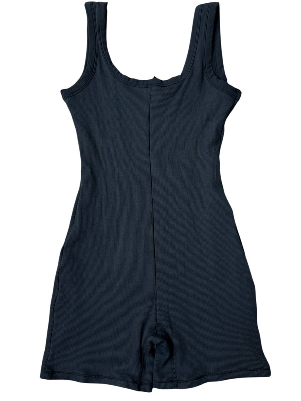 NWT SKIMS COTTON RIB ONESIE ROMPER BODYSUIT SZ L - Picture 4 of 7